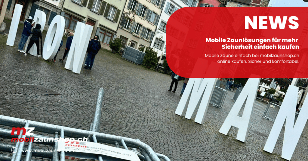 Blogbeitrag Mobilzaunshop Mobile Zaunlösungen für mehr Sicherheit einfach kaufen